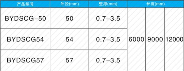 舟山套筒式声测管加工产品规格尺寸